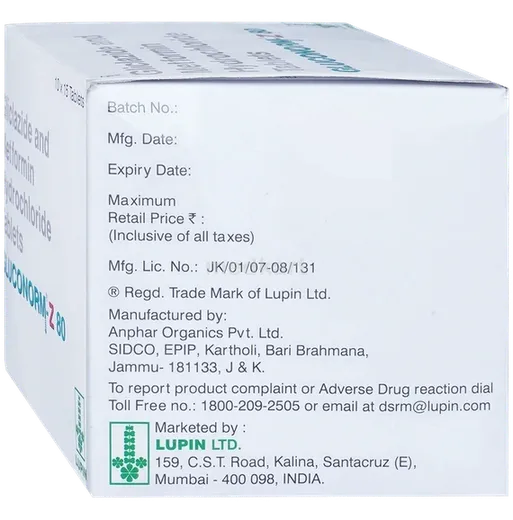 gluconorm z 80 tablet 15's